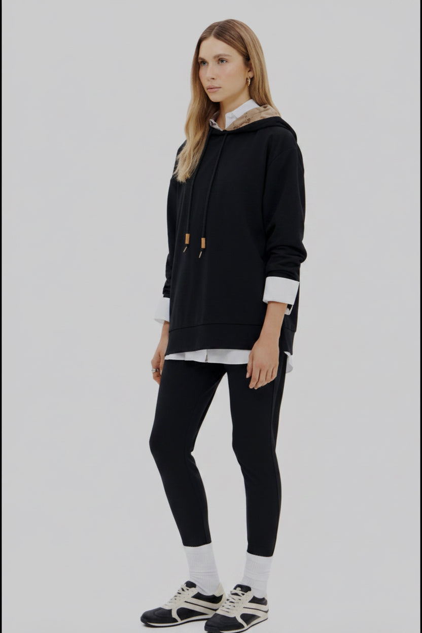 Oversized long sleeved sweatshirt Baroc Boutique