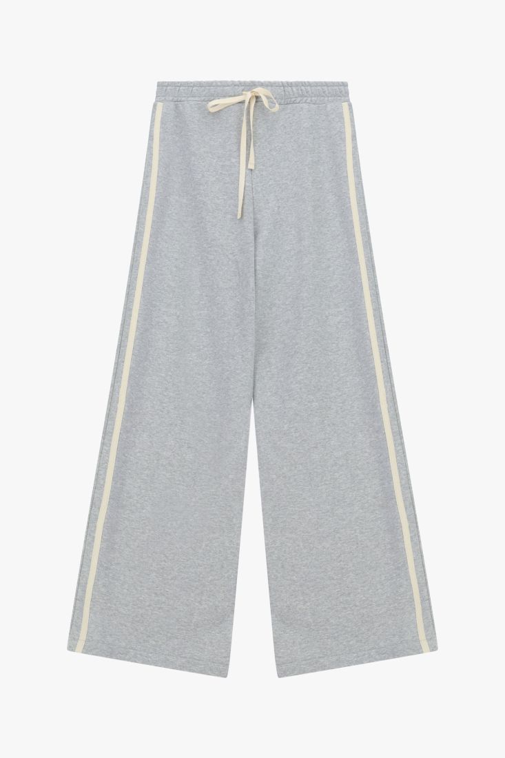 Palazzo trousers with side stripes and high waist Baroc Boutique