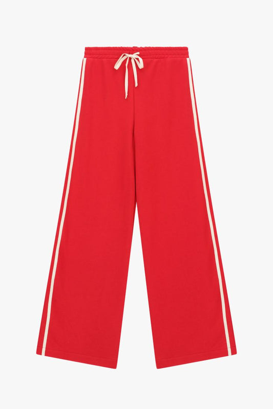 Palazzo trousers with side stripes and high waist Baroc Boutique