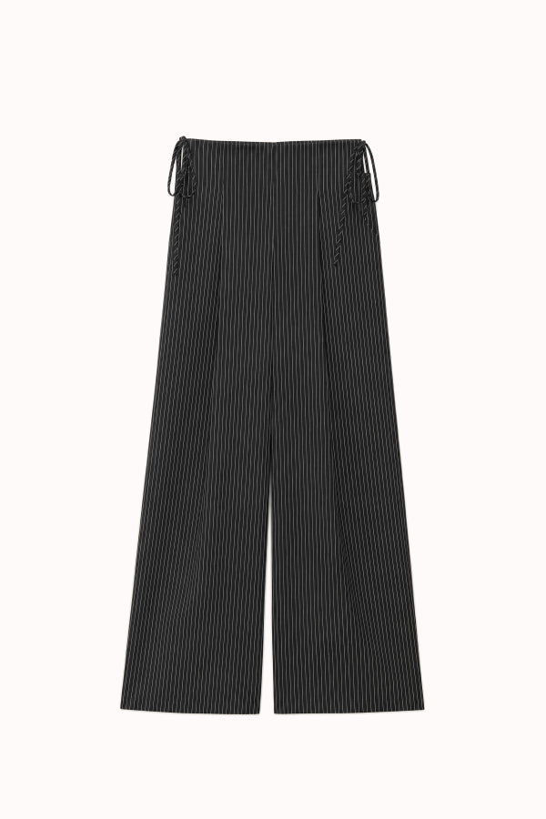 Pins stripe wide leg pants Baroc Boutique