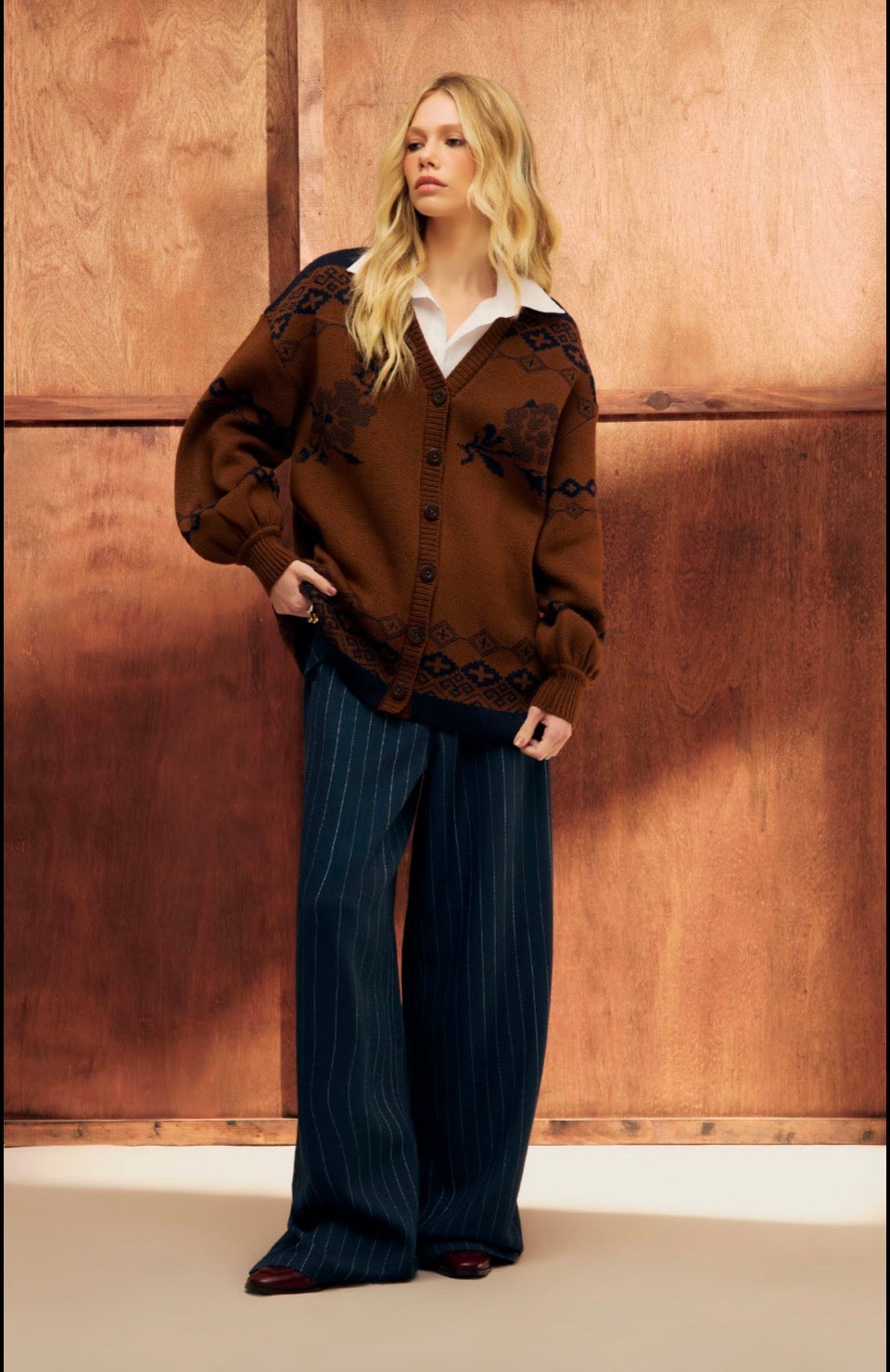 Premium cozy knit cardigan Baroc Boutique