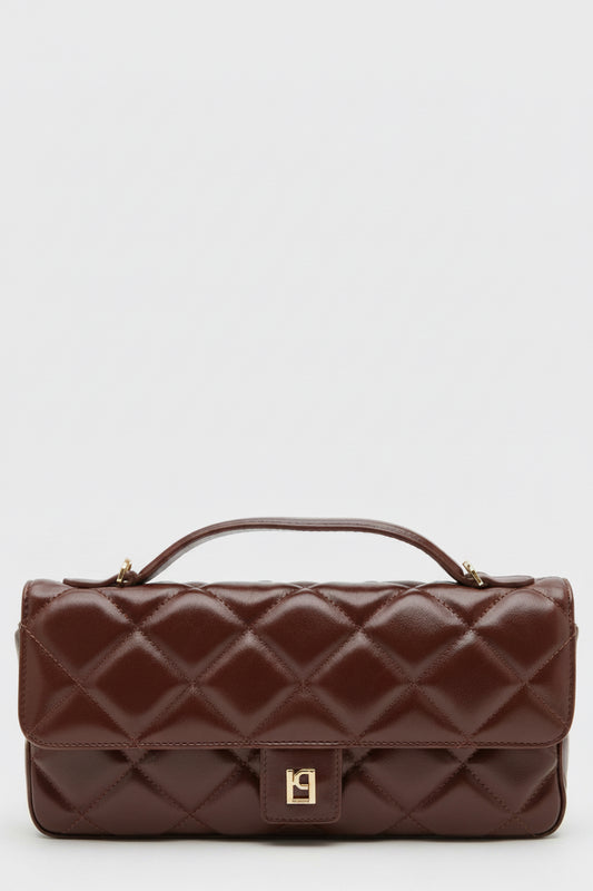 Quilted tote bag with embellishment Baroc Boutique