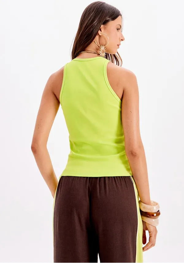 Ribbed tank top Baroc Boutique