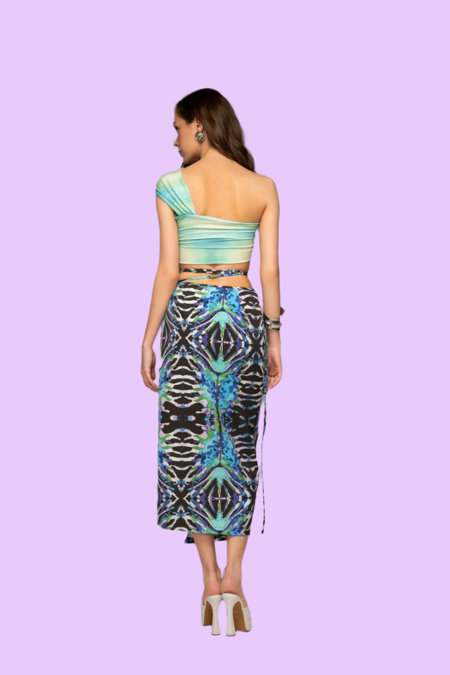 Cloud one shoulder top Baroc Boutique S/M