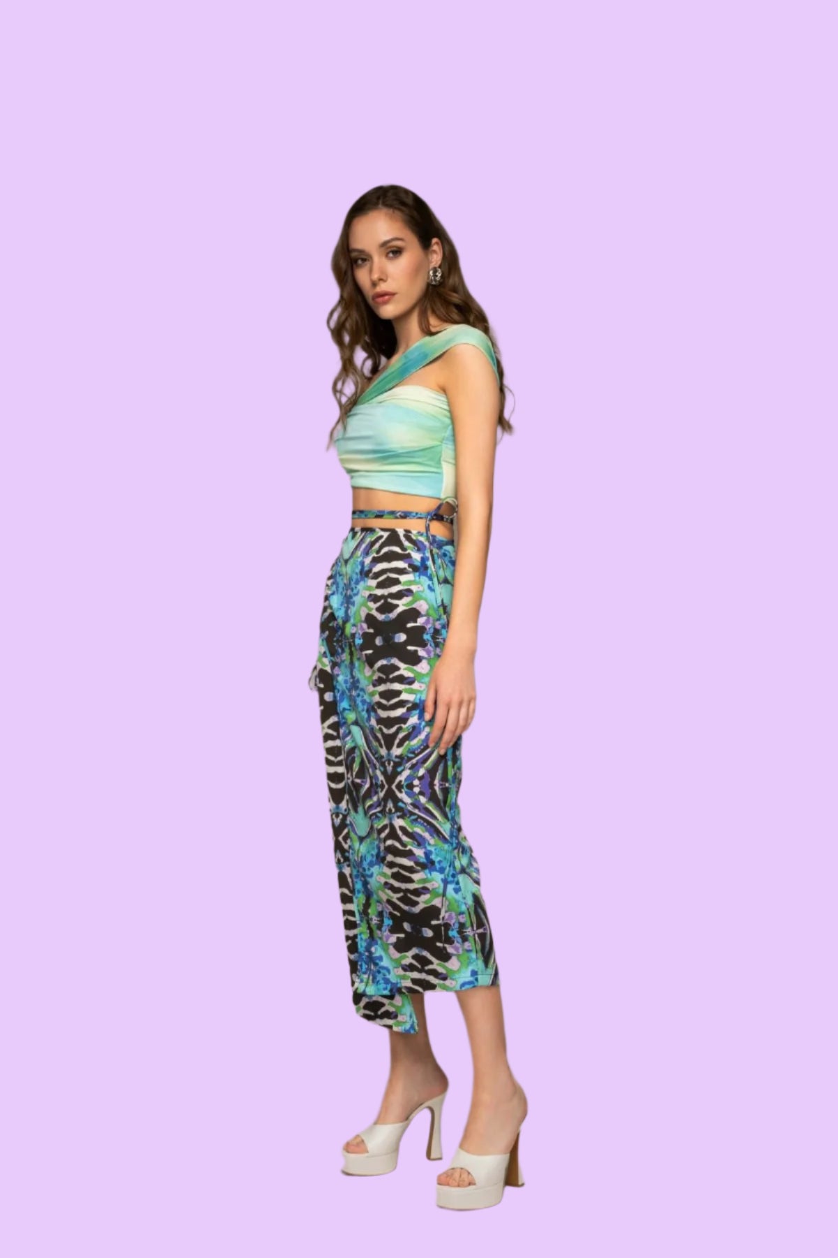 Cloud one shoulder top Baroc Boutique S/M