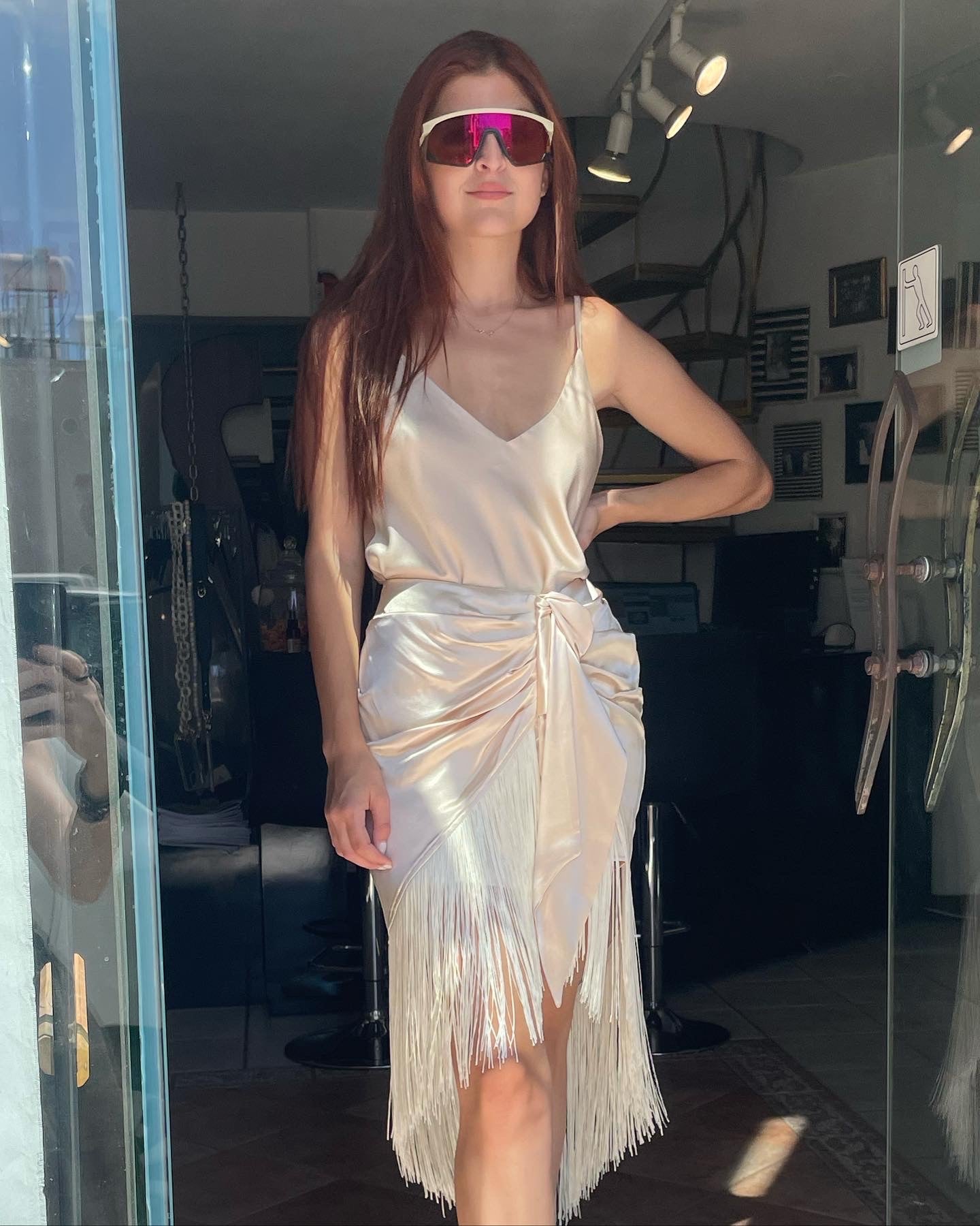 Satin Skirt Baroc Boutique