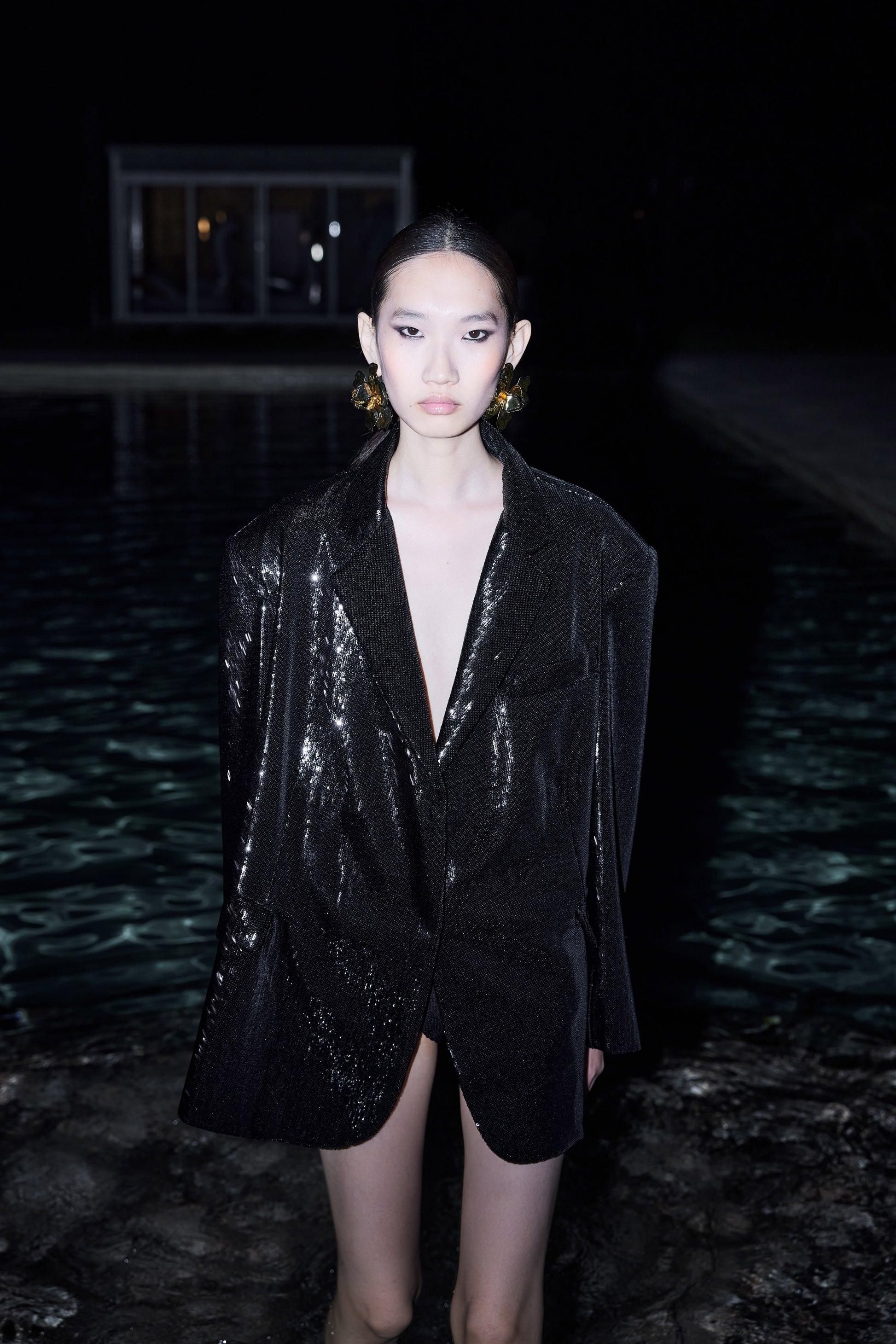 Sequin oversize blazer Baroc Boutique