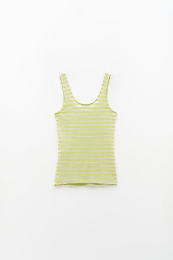 Sheer striped top Baroc Boutique