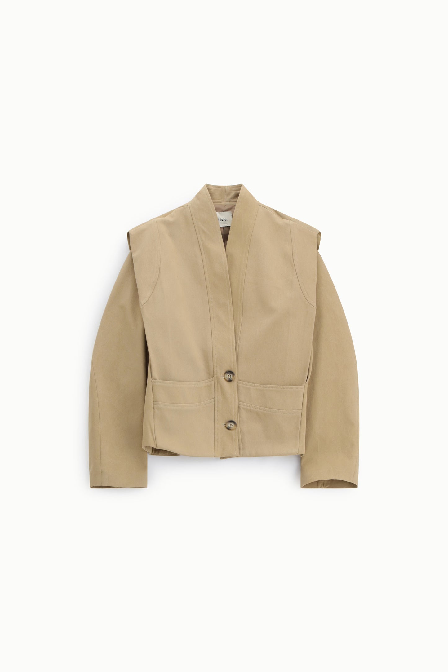 Short blazer with double pocket and two button fastening Baroc Boutique