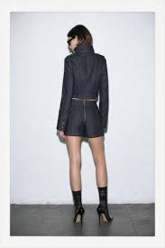 Short denim jacket Baroc Boutique
