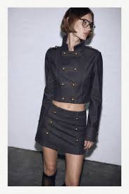 Short denim jacket Baroc Boutique