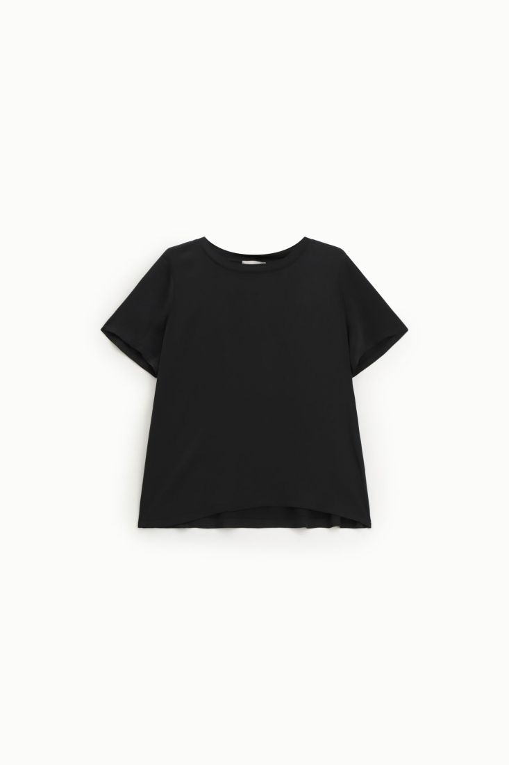 Short sleeve straight cut top Baroc Boutique