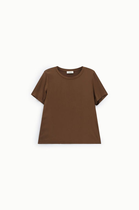 Short sleeve straight cut top Baroc Boutique