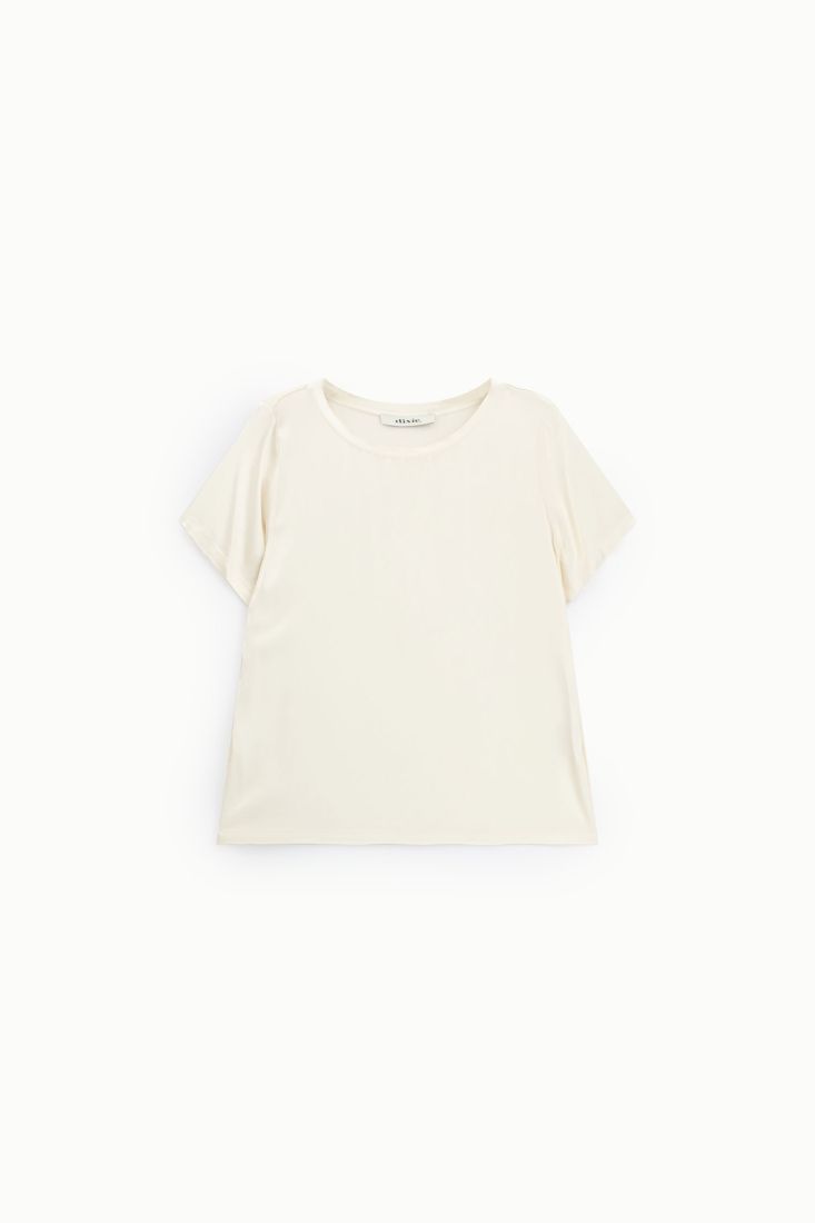 Short sleeve straight cut top Baroc Boutique