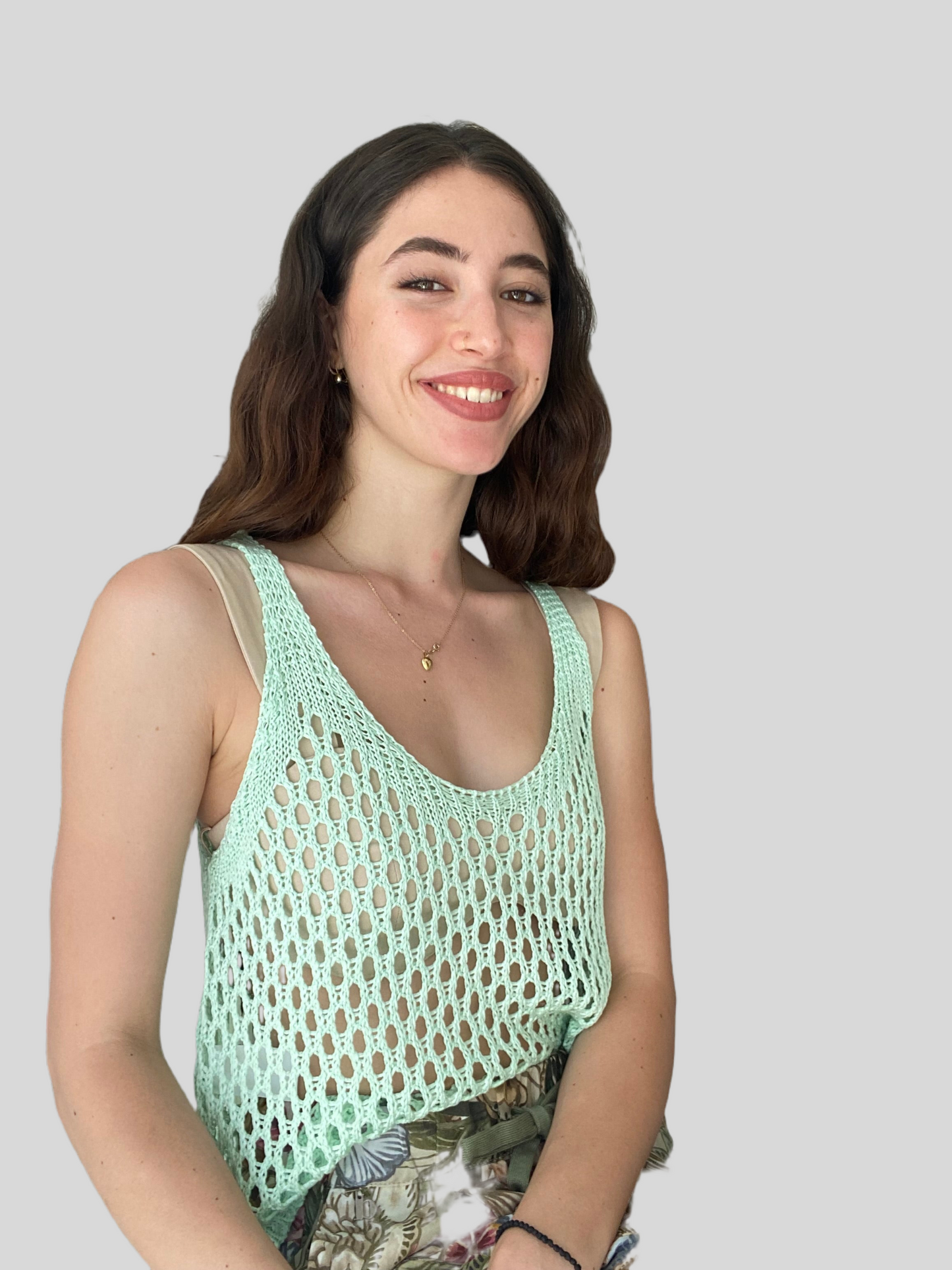 Sleeveless crochet top Baroc Boutique