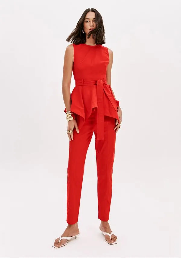 Sleeveless peplum blouse Baroc Boutique