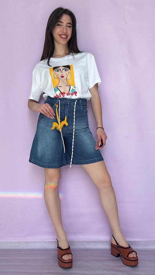 Blue jean bermuda Baroc Boutique Small