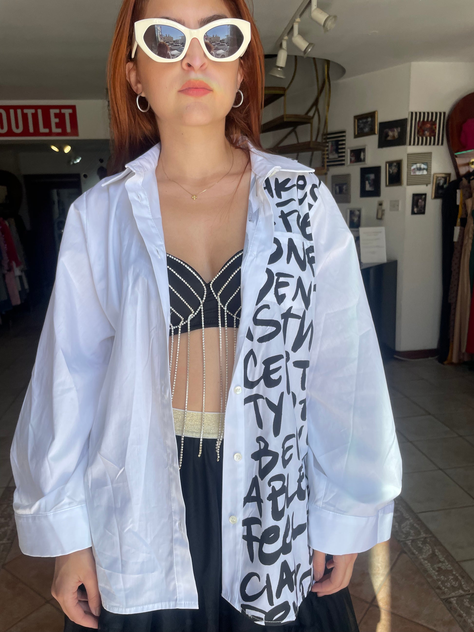 Bustier with rhinestone Baroc Boutique SMALL