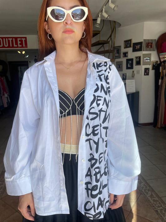 Bustier with rhinestone Baroc Boutique SMALL