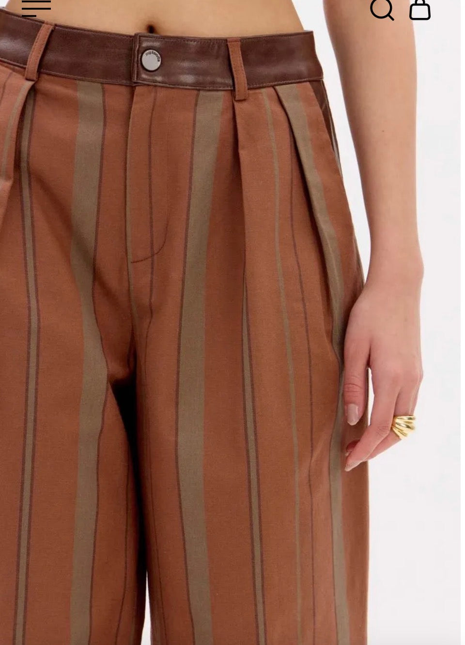 Pinstripe suit with a twist Baroc Boutique Small