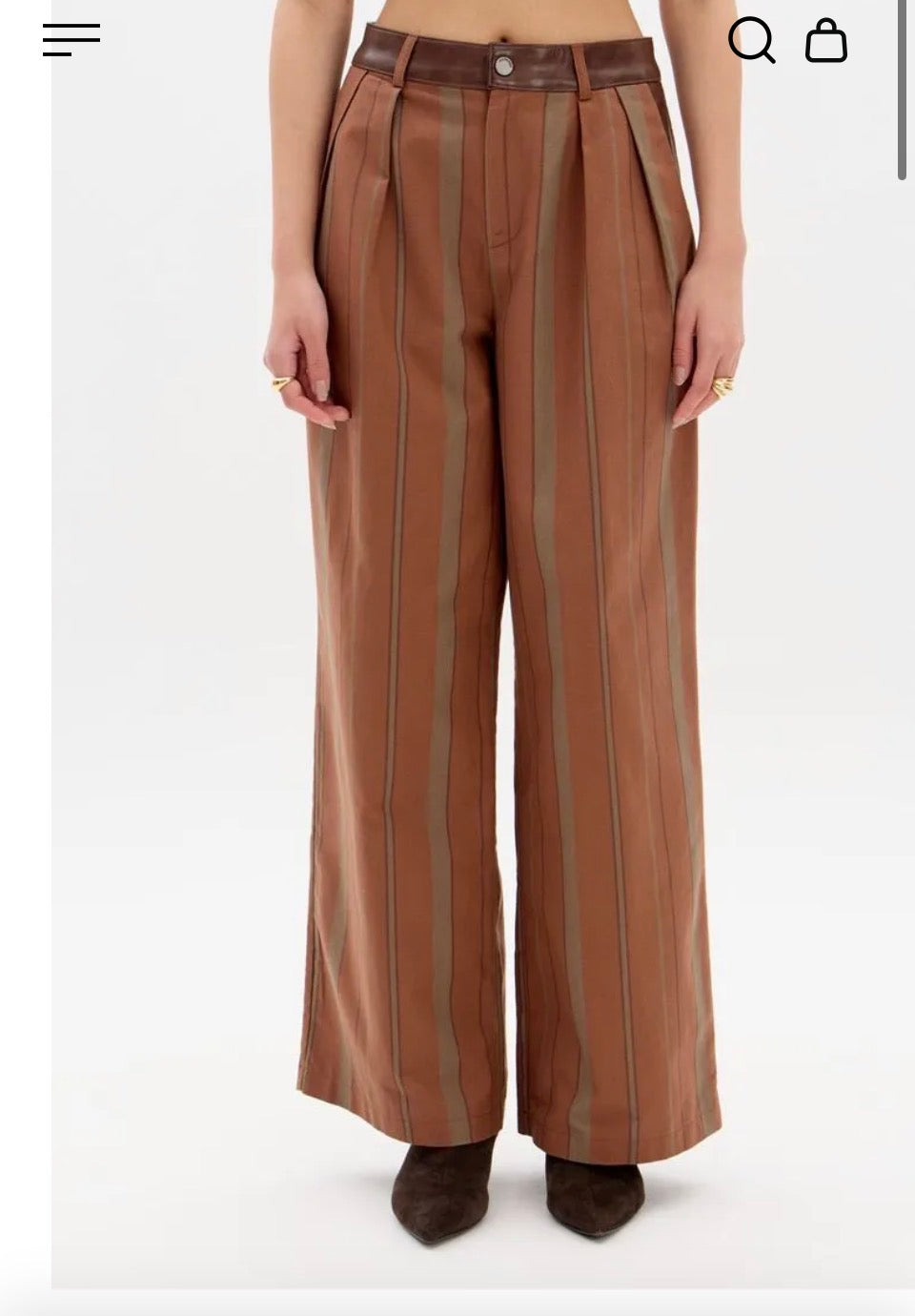 Pinstripe suit with a twist Baroc Boutique Small