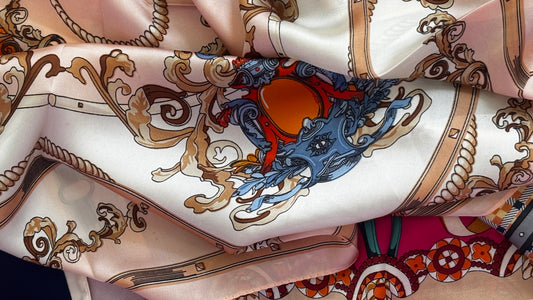 Square printed scarf Baroc Boutique