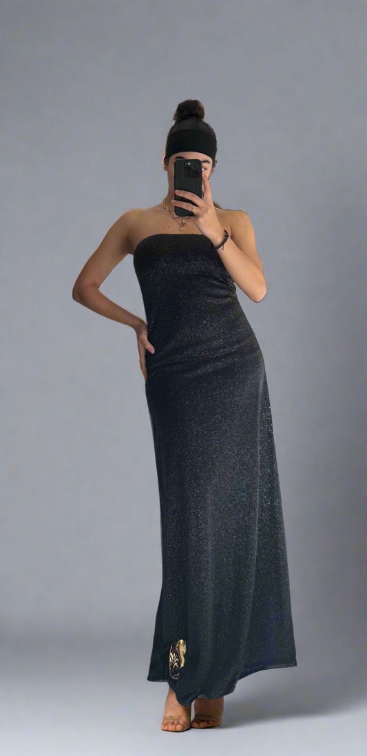 Strapless long dress Baroc Boutique