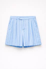 Striped lined bermuda short Baroc Boutique
