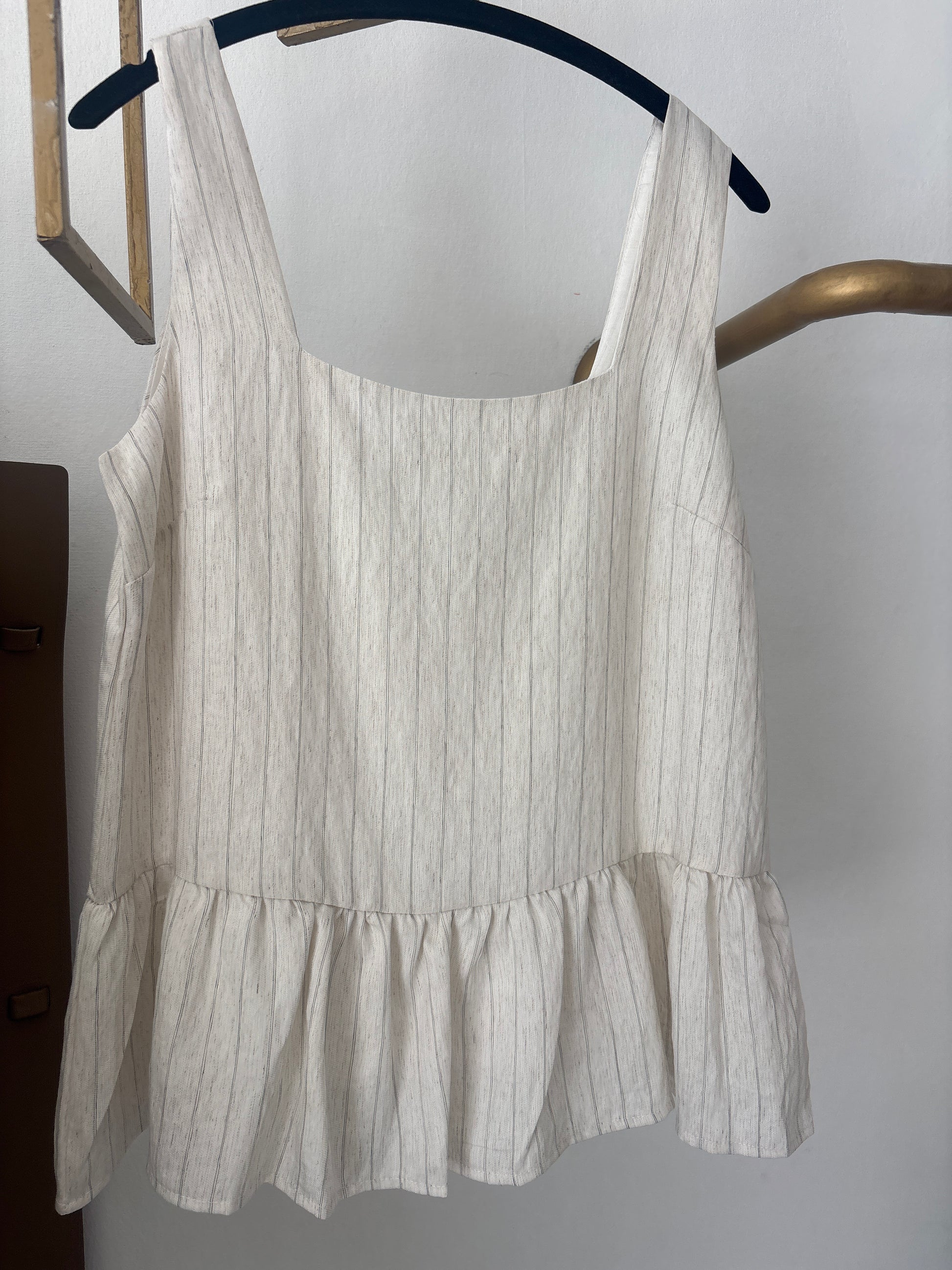 Striped romantic top Baroc Boutique