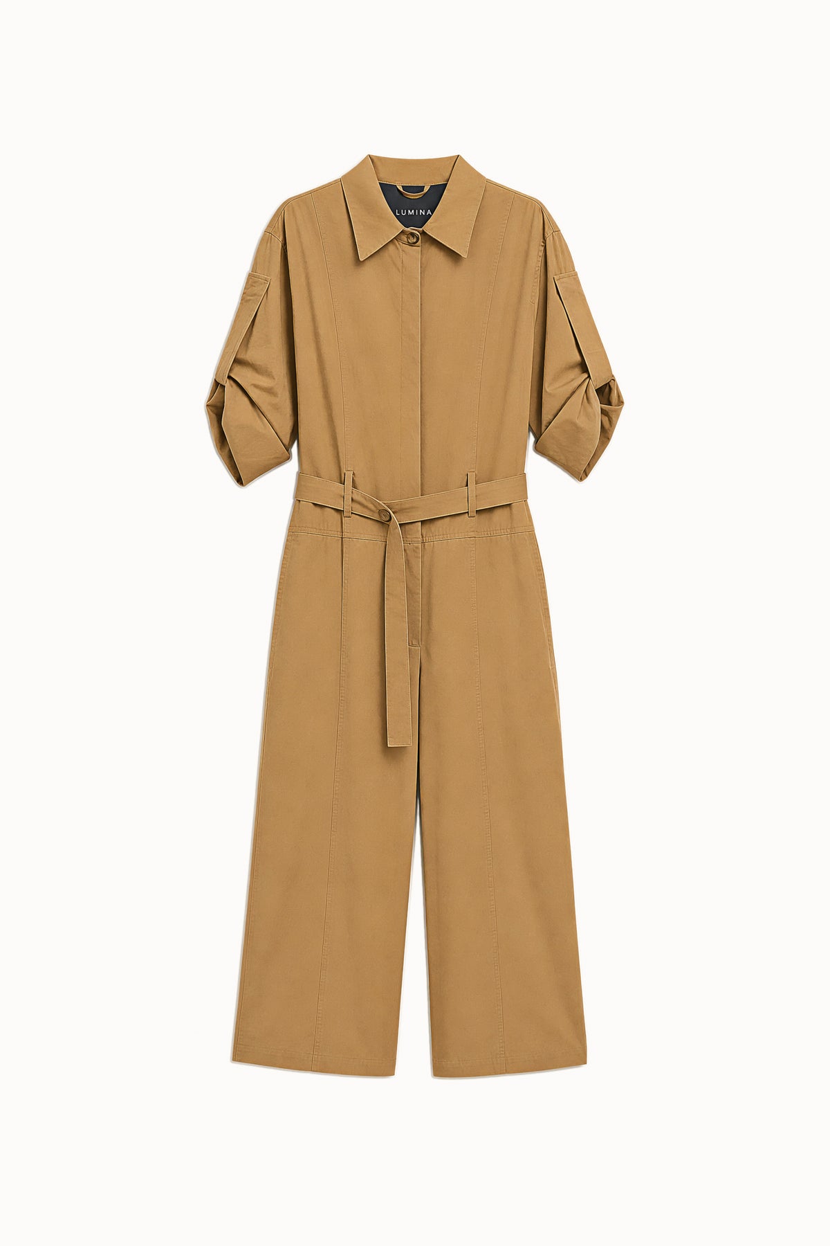 Structured cotton jumpsuit Baroc Boutique