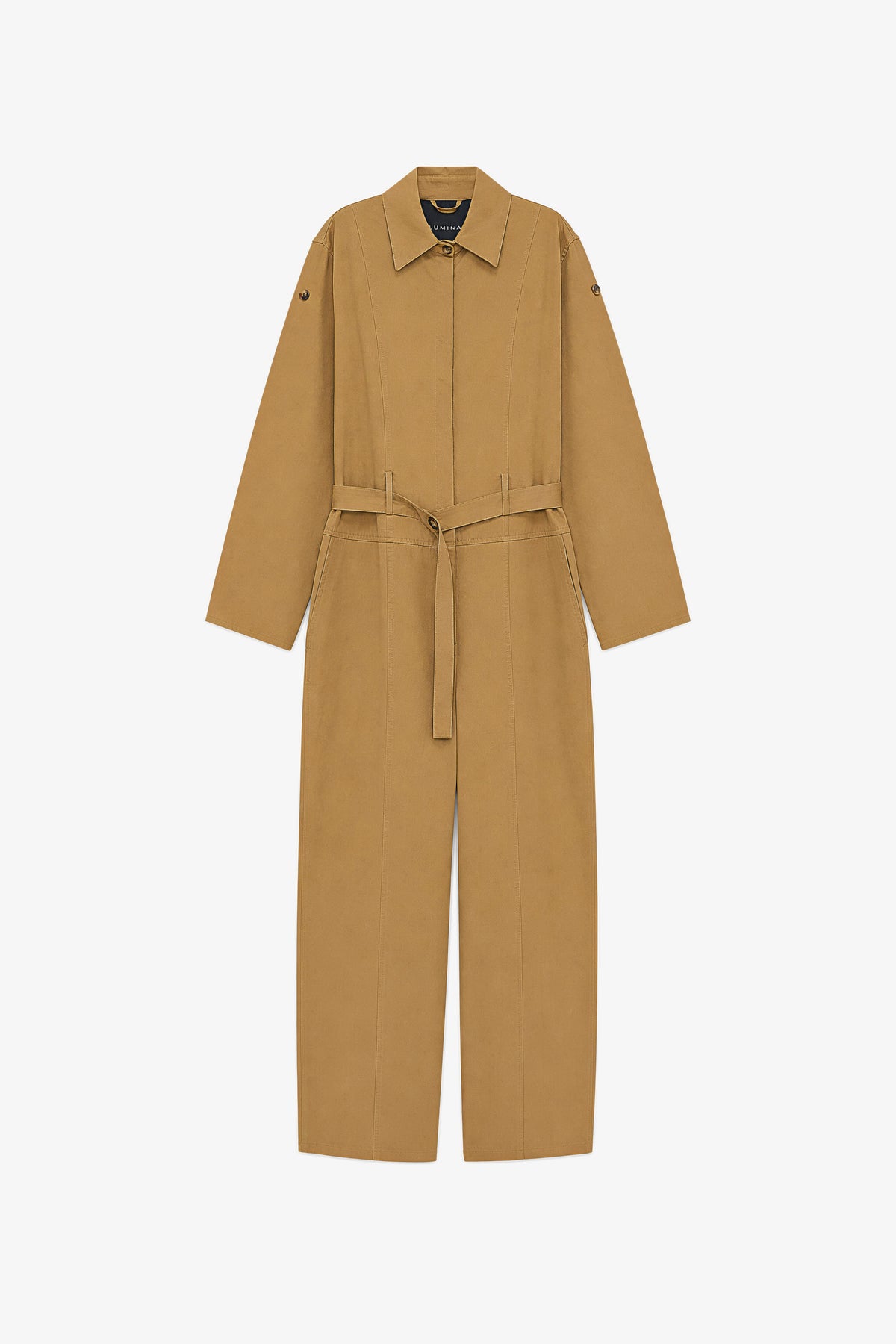 Structured cotton jumpsuit Baroc Boutique