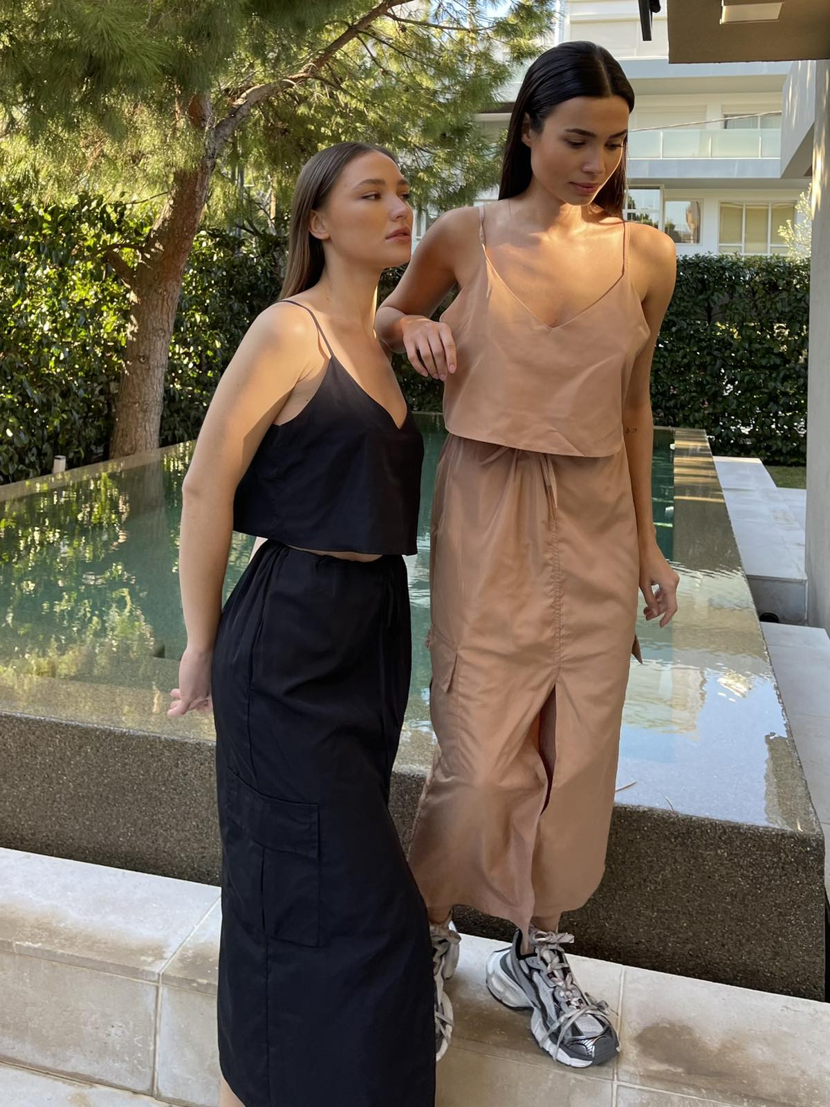 Taftan crop top Baroc Boutique