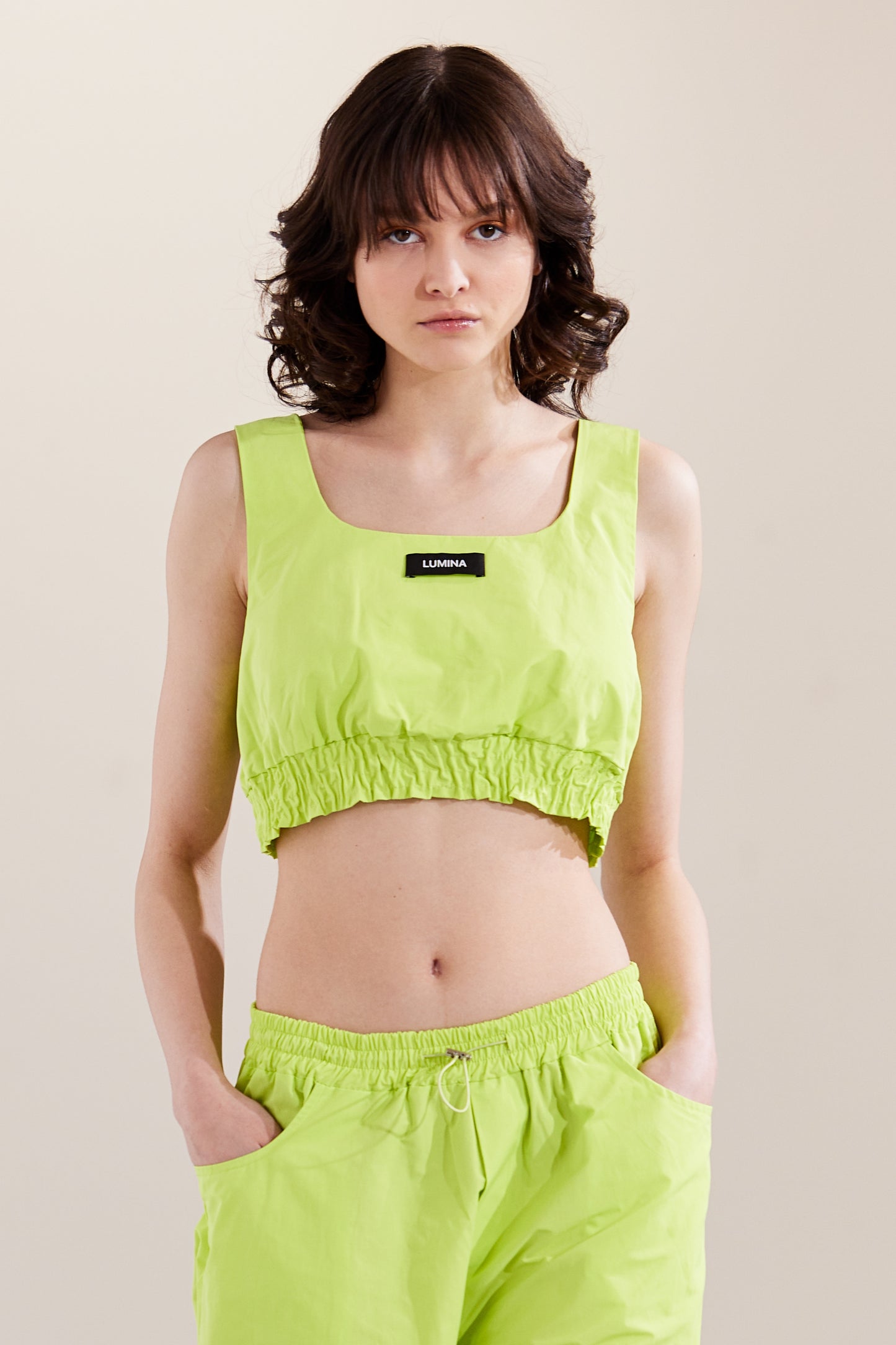Taftan crop top Baroc Boutique