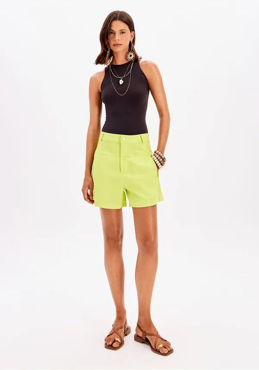 Tailored linen short Baroc Boutique