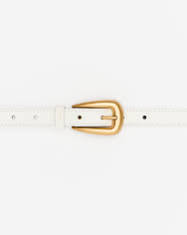 Thin leather waist belt Baroc Boutique