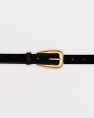 Thin leather waist belt Baroc Boutique