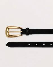 Thin leather waist belt Baroc Boutique