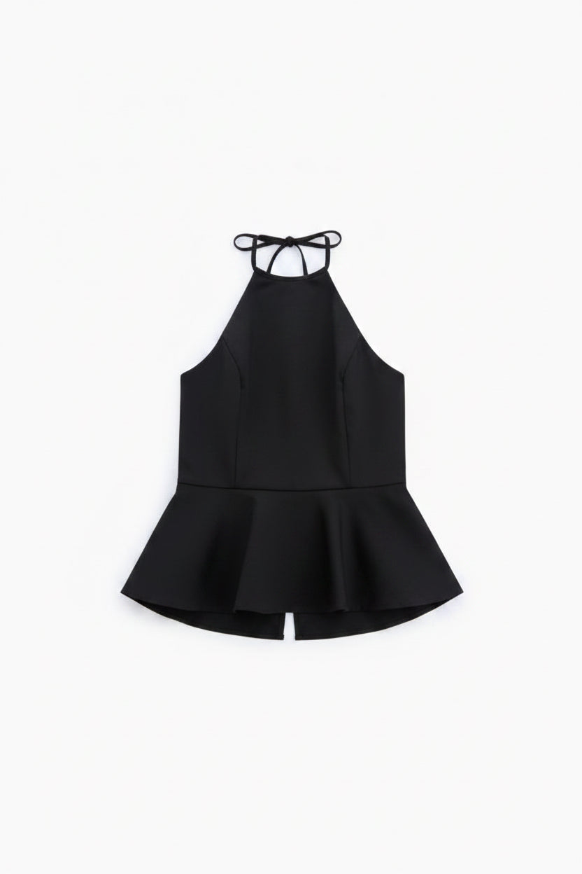 Top flared with halter neckline Baroc Boutique