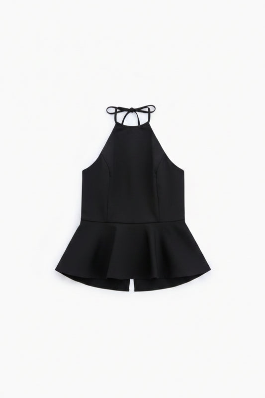 Top flared with halter neckline Baroc Boutique