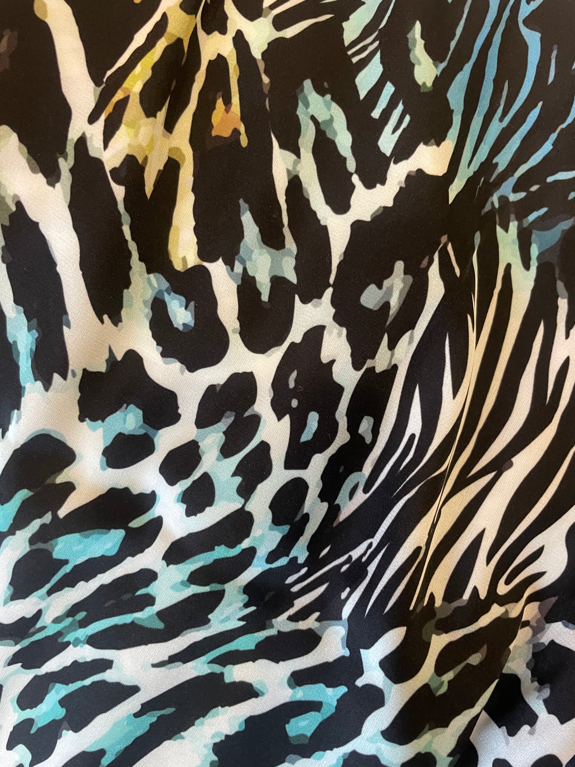 Top Mouselina printed top Baroc Boutique