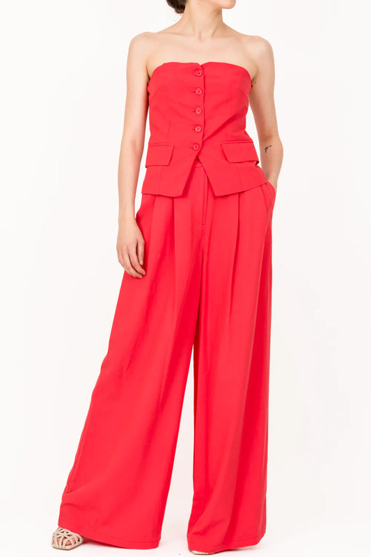 Top Strapless gilet topo Baroc Boutique