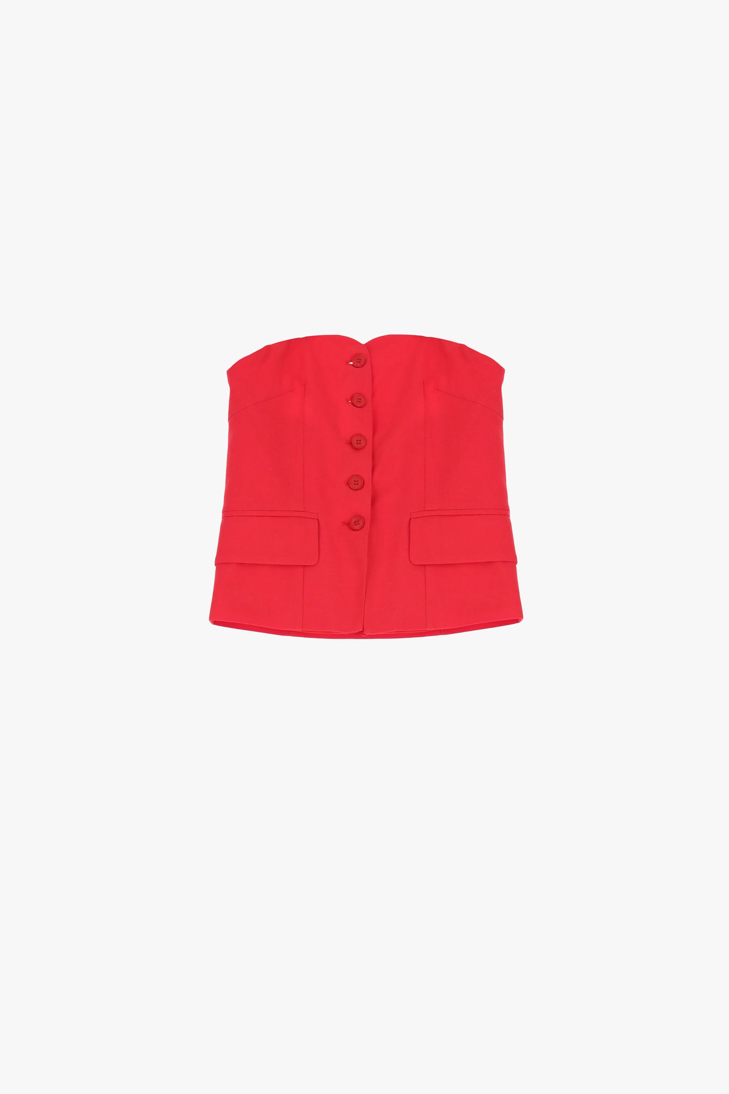 Top Strapless gilet topo Baroc Boutique