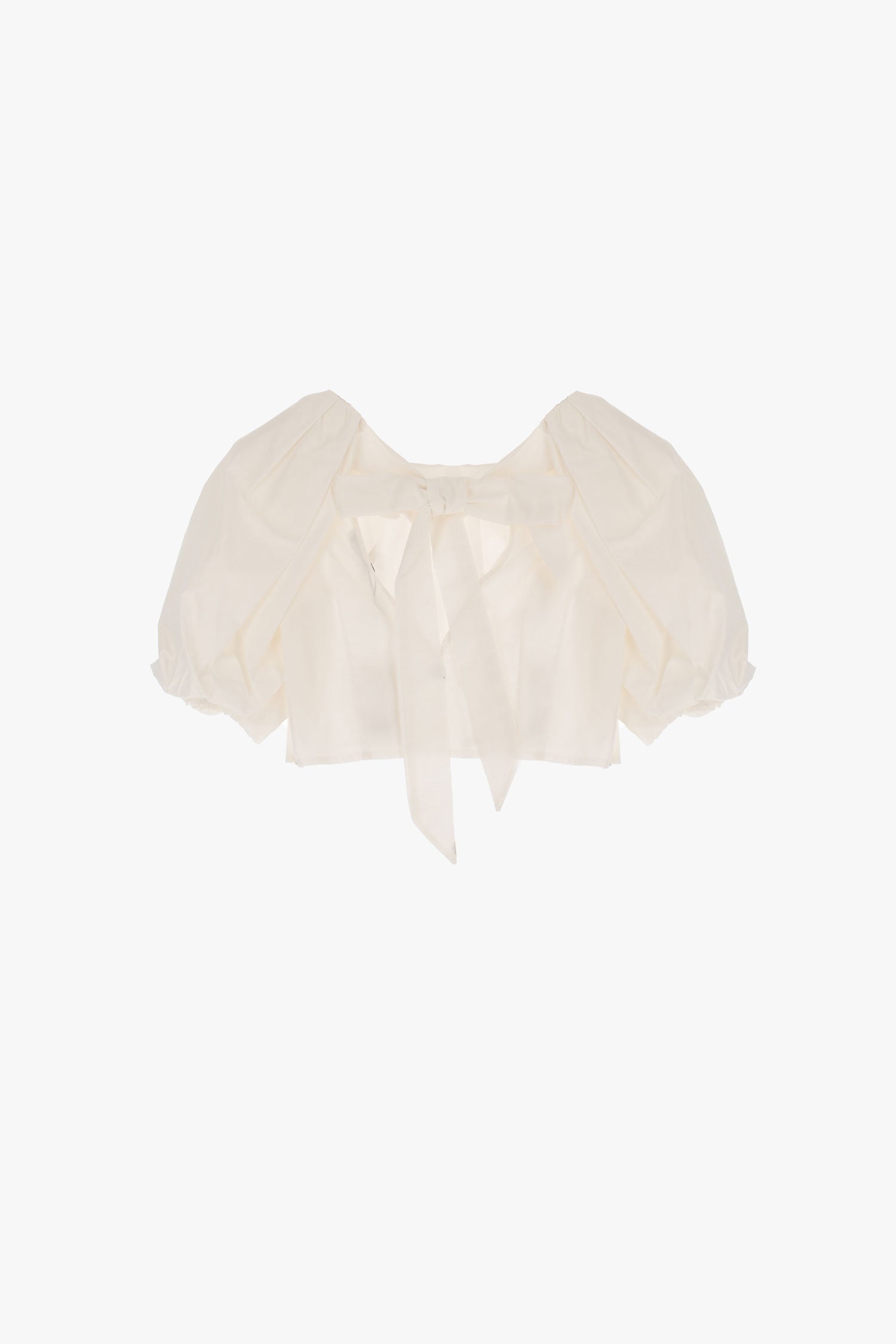 Top Top with Puffed Sleeves and open back Baroc Boutique