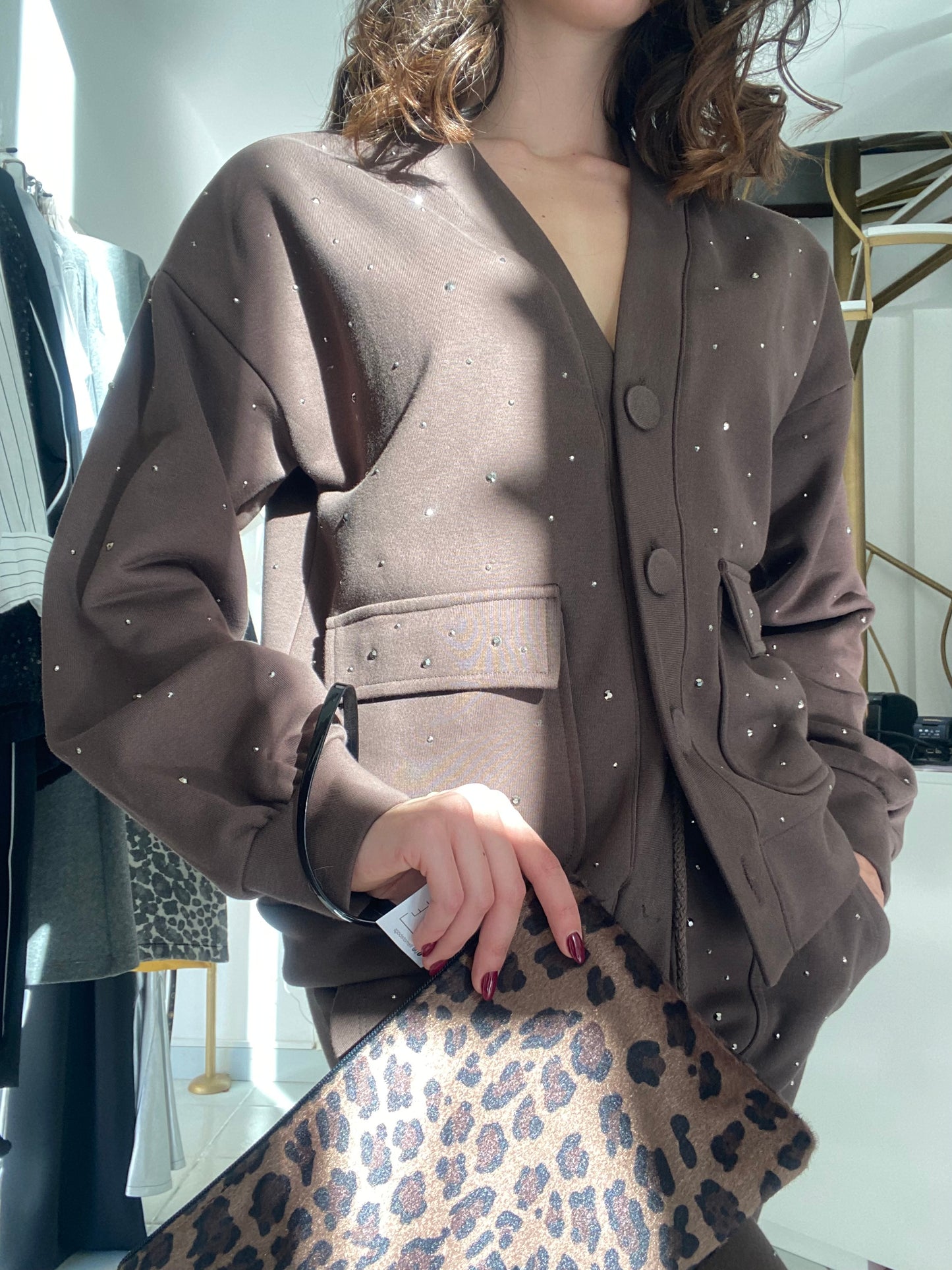Trackpants with studs Baroc Boutique