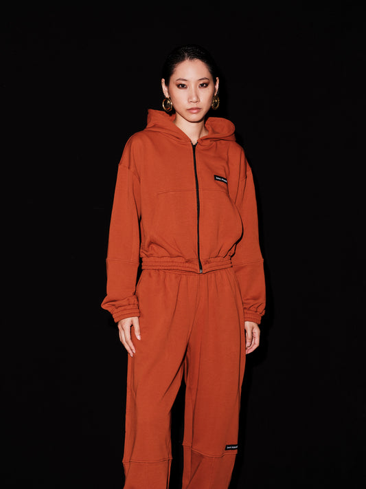 Trouser with elastic band on the hem Baroc Boutique