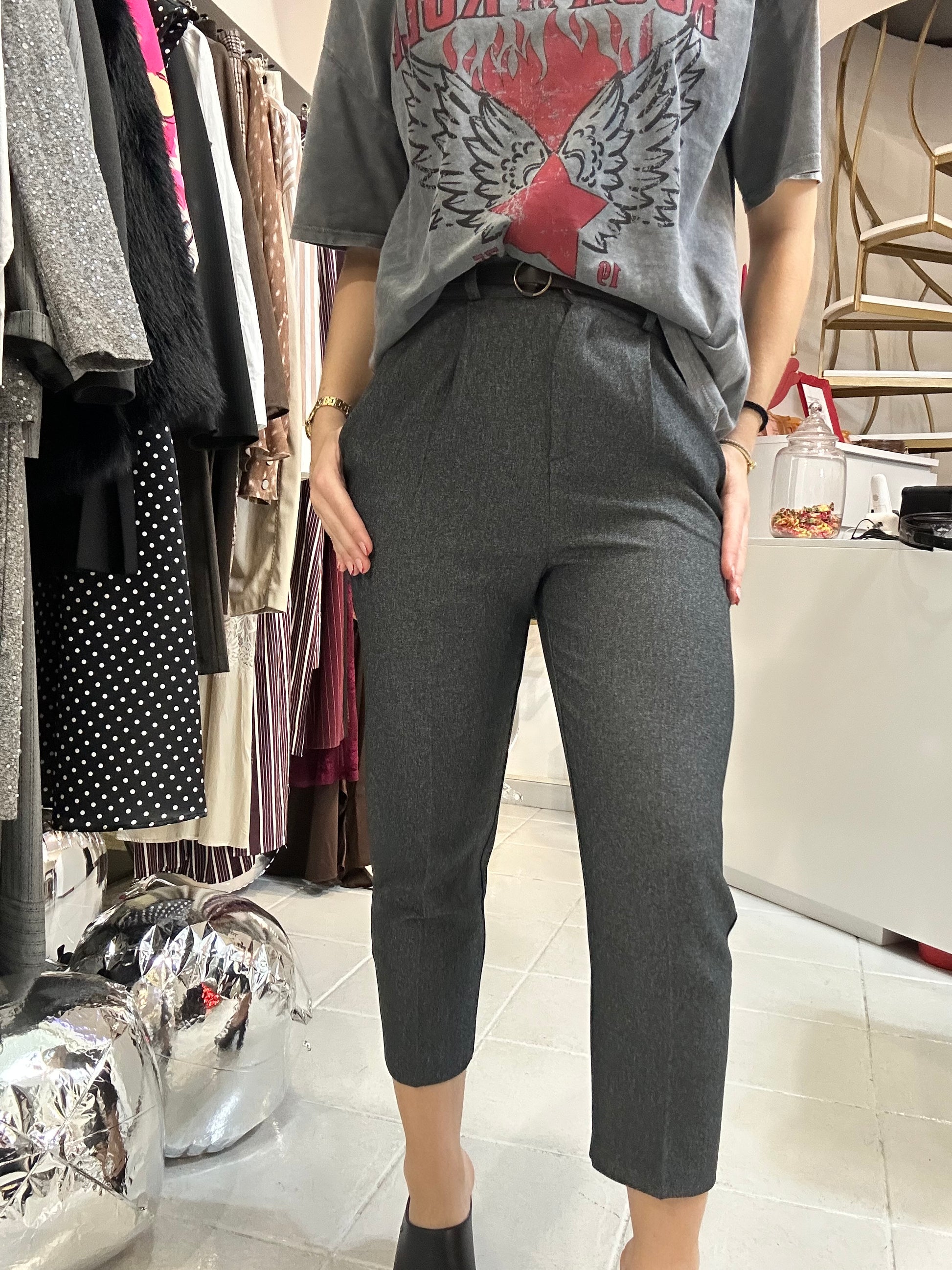 Warm ankle long pants Baroc Boutique