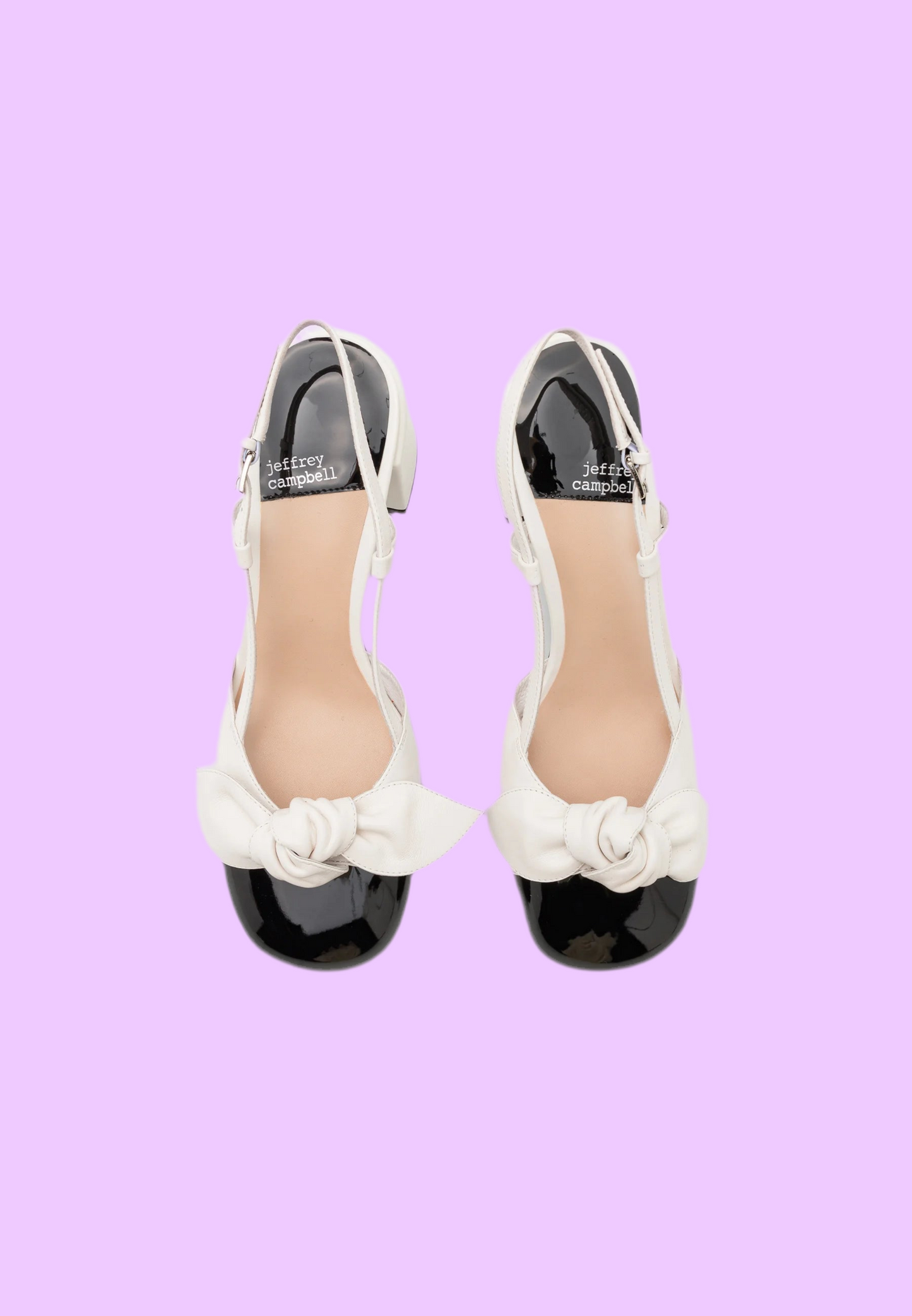 White and Black babydoll heals Baroc Boutique