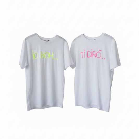 White cotton t-shirt Baroc Boutique