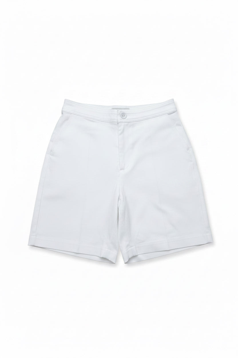 White high waisted vermuda-short Baroc Boutique