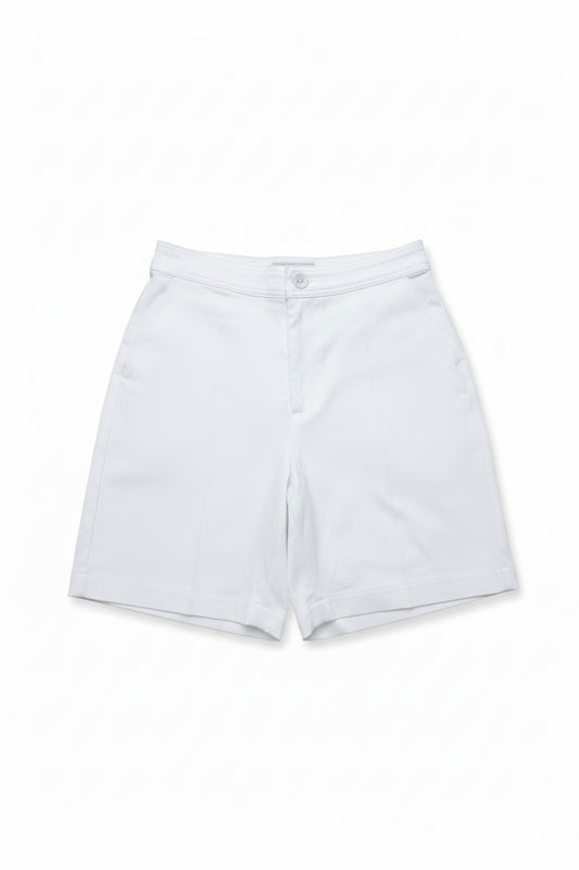 White high waisted vermuda-short Baroc Boutique